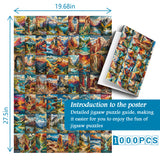 Woven National Parks Jigsaw Puzzle 1000 Pieces