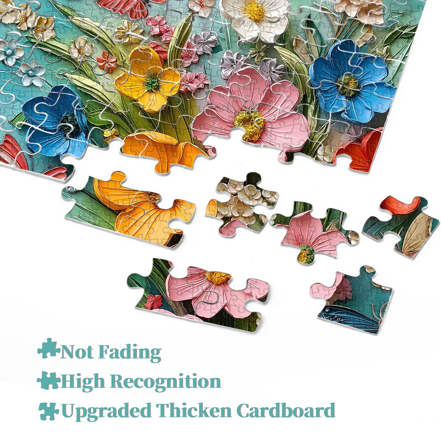 Spring Flowers Dance Jigsaw Puzzle 1000 Pieces