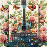 Guitar in Bloom Jigsaw Puzzle 1000 Pieces