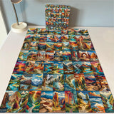 Woven National Parks Jigsaw Puzzle 1000 Pieces