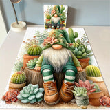 Succulent Garden Gnome Jigsaw Puzzle 1000 Pieces