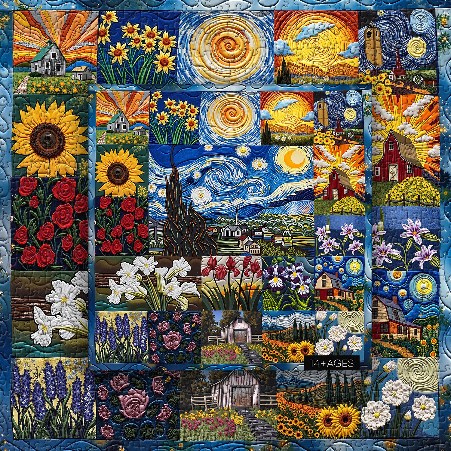 Van Gogh's Rhapsody Jigsaw Puzzle 1000 Pieces