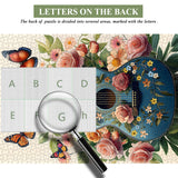 Guitar in Bloom Jigsaw Puzzle 1000 Pieces
