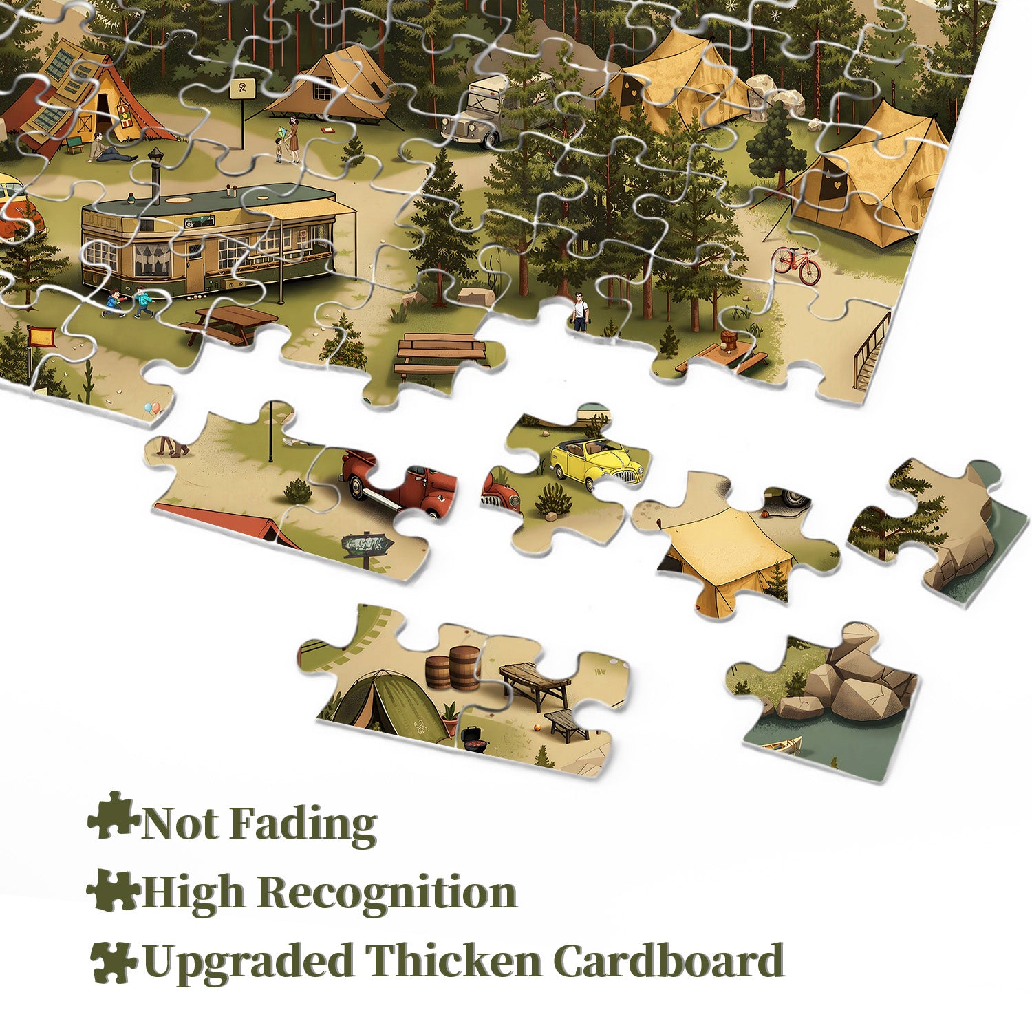 Camping Time Jigsaw Puzzle 1000 Pieces