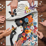 Floral Hat of Grace Jigsaw Puzzle 1000 Pieces
