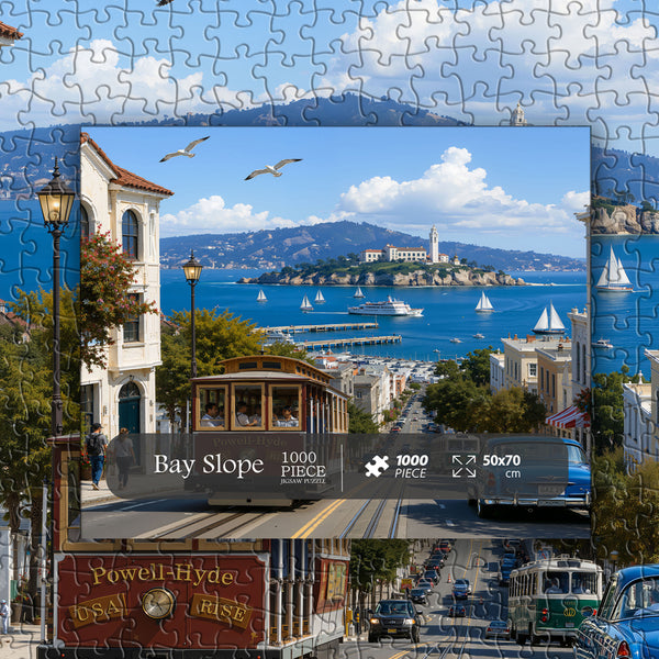 Bay Slope Jigsaw Puzzle 1000 Pieces – Puzzlepickup