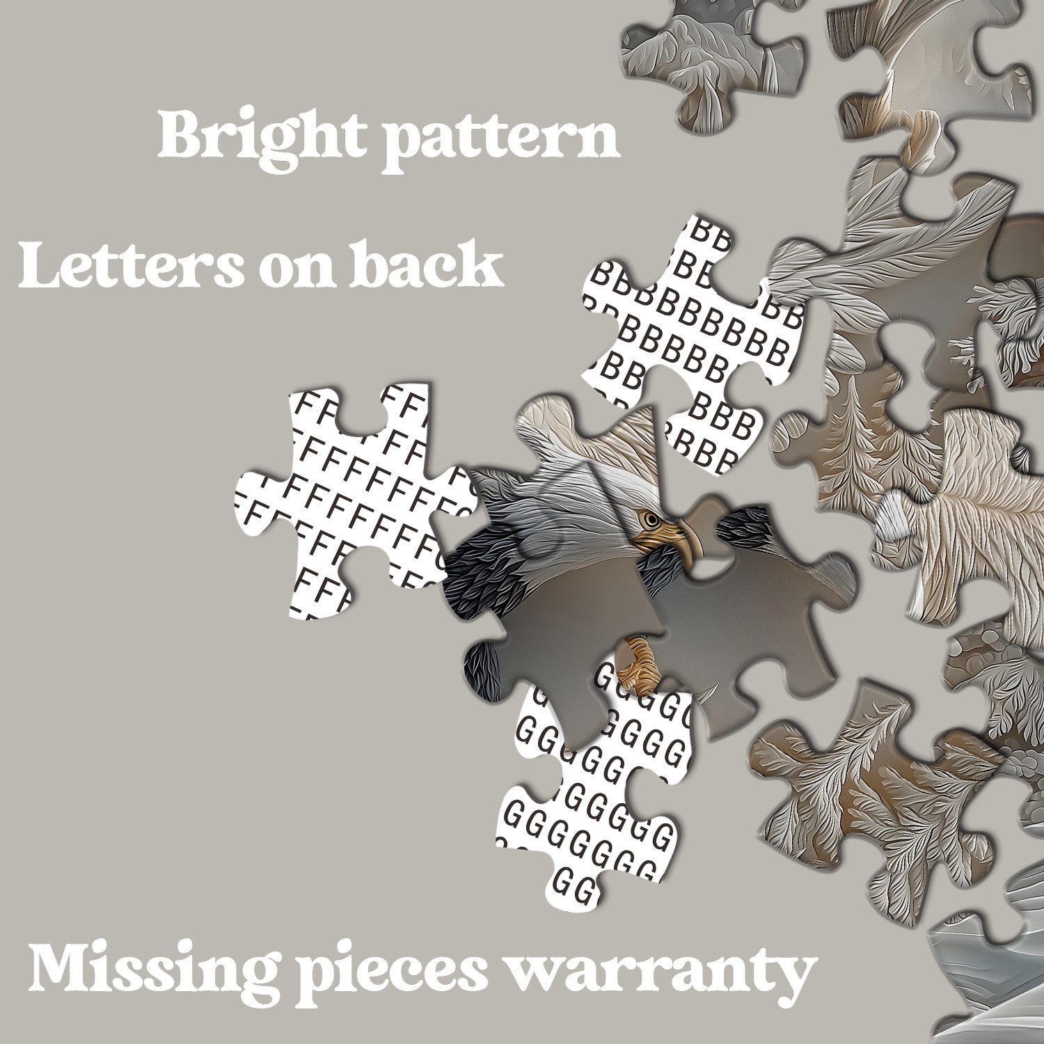 The Carved Eagle  Jigsaw Puzzle 1000 Pieces