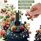 Guitar in Bloom Jigsaw Puzzle 1000 Pieces