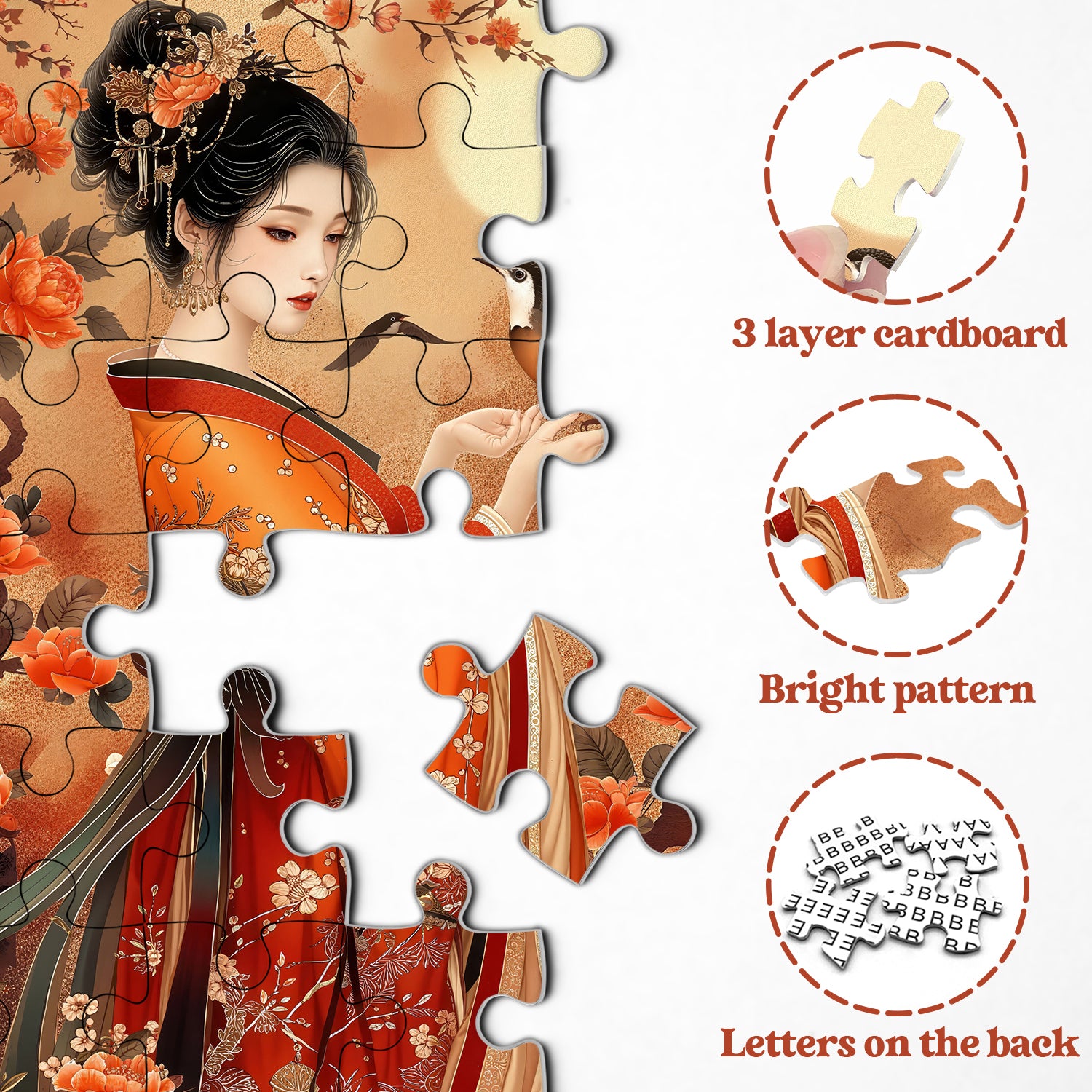 Lady In Moonlight Jigsaw Puzzle 1000 Pieces