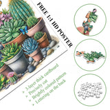 Sunny Succulents Jigsaw Puzzle 1000 Pieces