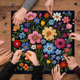Wildflower Symphony Jigsaw Puzzle 1000 Pieces