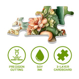 Succulent Garden Gnome Jigsaw Puzzle 1000 Pieces