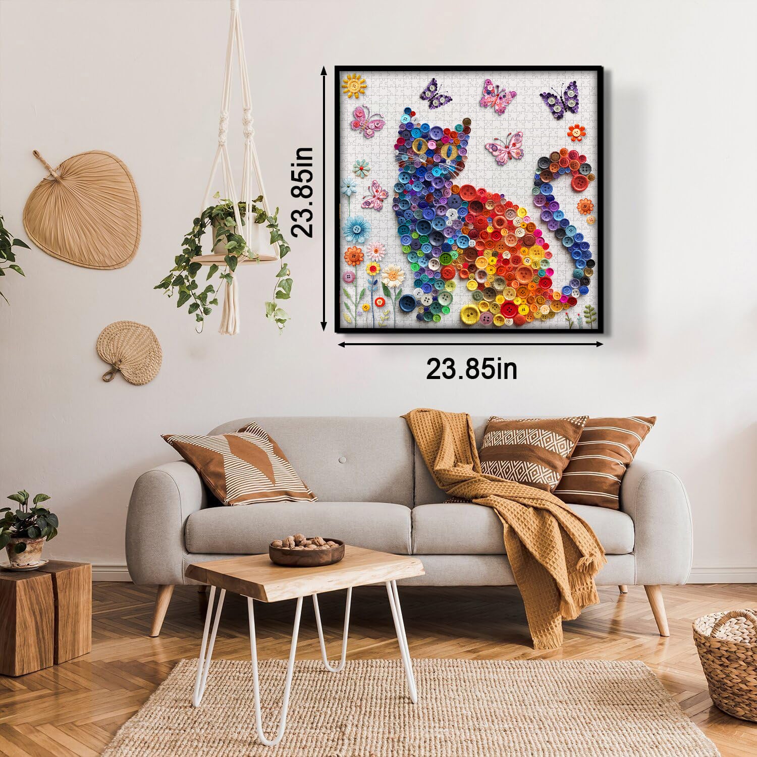 Button Cat Jigsaw Puzzles 1000 Pieces