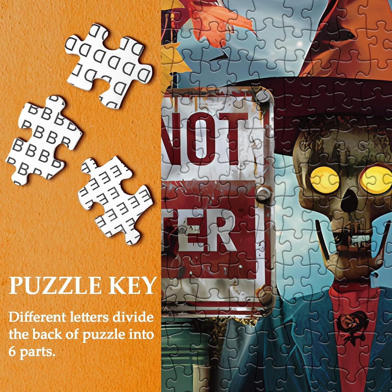 Halloween Decor Jigsaw Puzzle 1000 Pieces