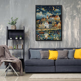 Silent Brook Village Jigsaw Puzzle 1000 Pieces