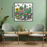 Sunny Succulents Jigsaw Puzzle 1000 Pieces