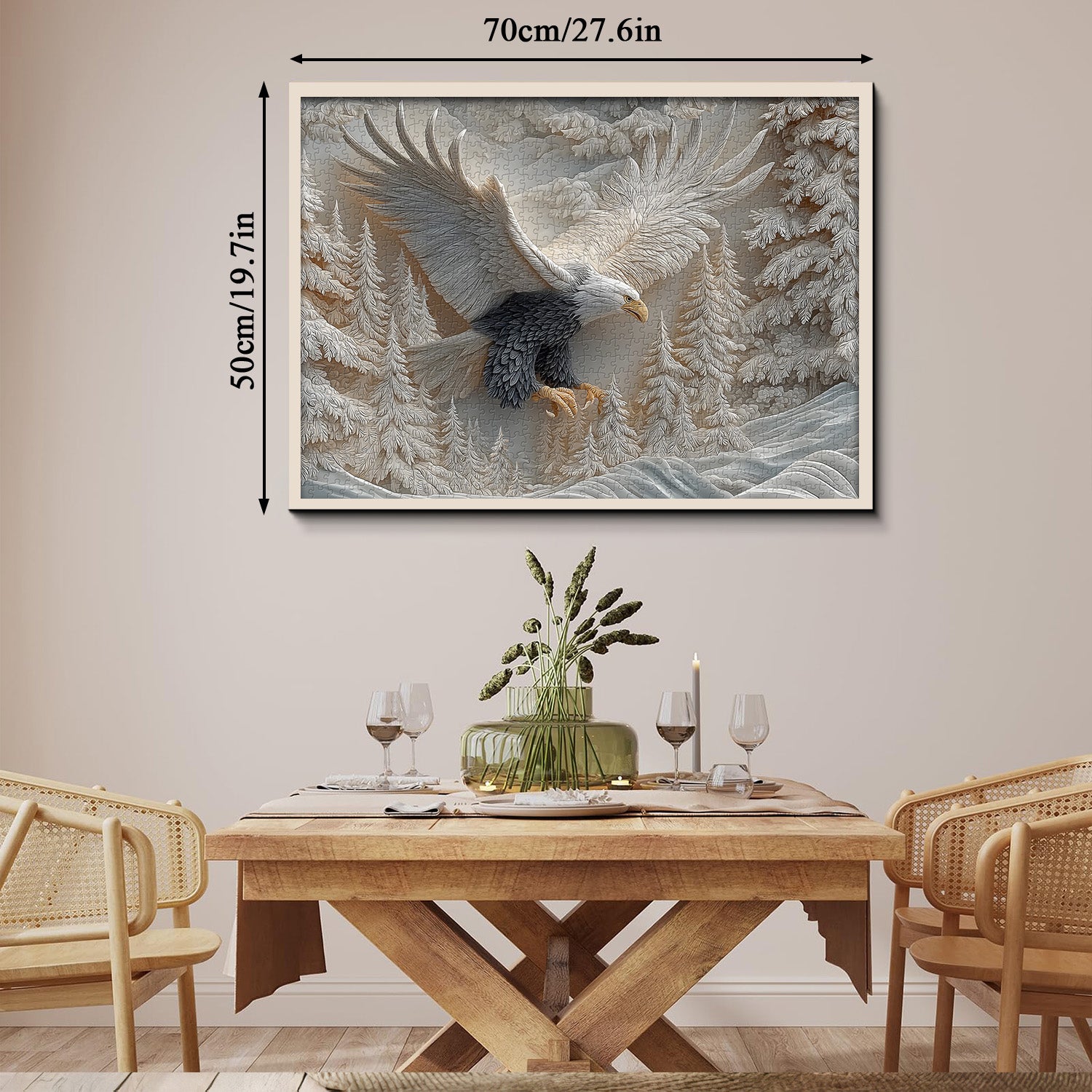 The Carved Eagle  Jigsaw Puzzle 1000 Pieces