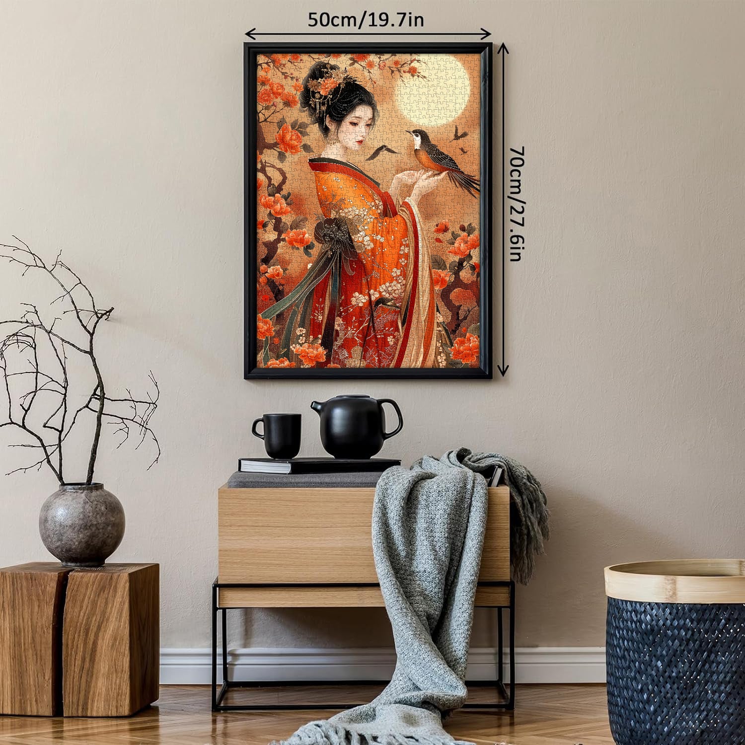 Lady In Moonlight Jigsaw Puzzle 1000 Pieces