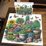 Sunny Succulents Jigsaw Puzzle 1000 Pieces