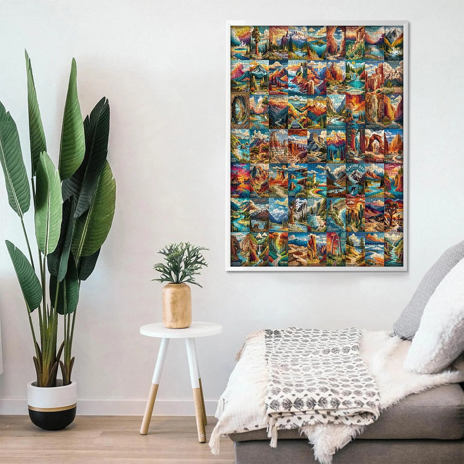 Woven National Parks Jigsaw Puzzle 1000 Pieces