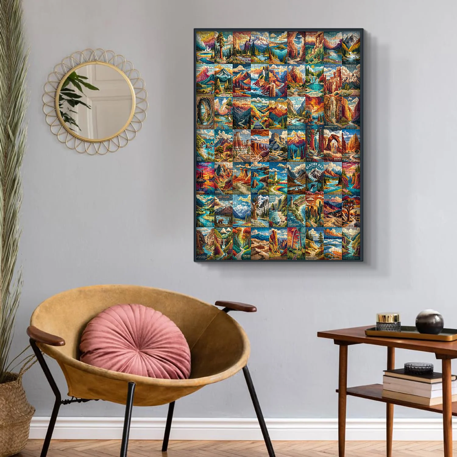 Woven National Parks Jigsaw Puzzle 1000 Pieces