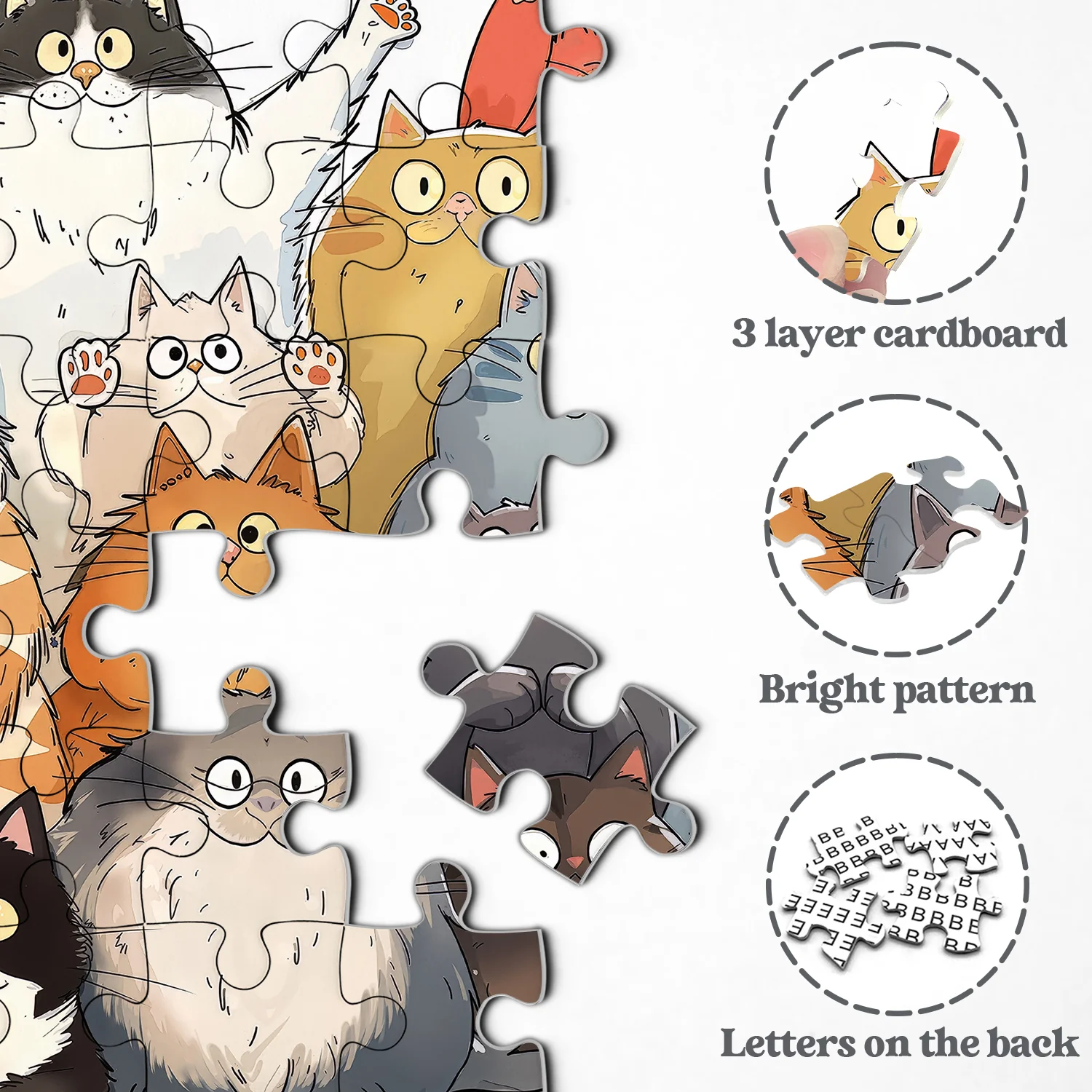 Meow Paradise Jigsaw Puzzle 1000 Pieces