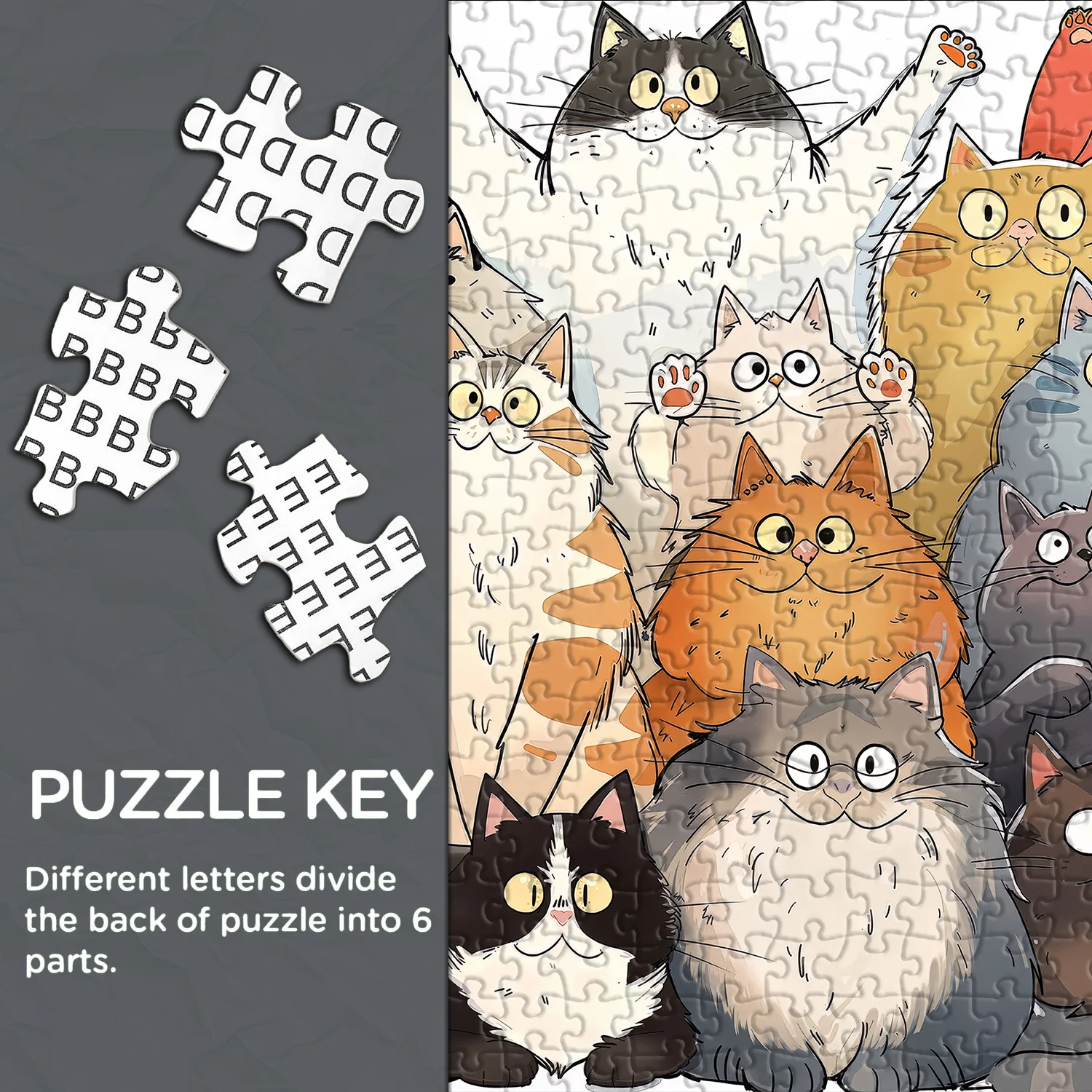 Meow Paradise Jigsaw Puzzle 1000 Pieces