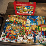 Joyful Christmas Street Jigsaw Puzzles 1000 Pieces