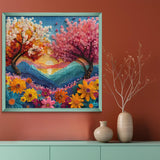 Puzzle Diamond Paper Bloom 1000 pezzi