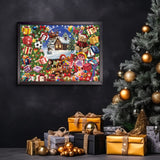 Joyful Christmas Jigsaw Puzzles 1000 Pieces