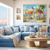 Leisurely Sea Shop Jigsaw Puzzle 500 Pieces