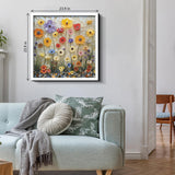 Puzzle élégant de chiens de fleurs 1000 pièces