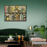 The Bunny Garden Library Jigsaw Puzzle 1000 Pieces