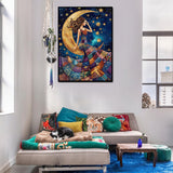 Rompecabezas de pájaro de plumas de cristal 1000 piezas