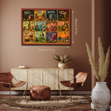 Tiki Cocktails Jigsaw Puzzle 1000 Pieces