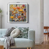 Bibliothèque de champignons Forest Puzzle 1000 pièces
