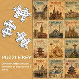 Buntes Romantik-Puzzle 1000 Teile