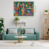 Rompecabezas romántico colorido de 1000 piezas