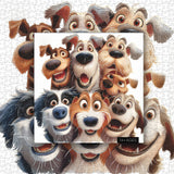 Happy Dogs Jigsaw Puzzle 1000 Pieces