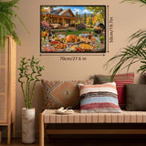 Autumn Gathering Jigsaw Puzzle 1000 Pieces
