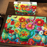 Colorful Flowers Jigsaw Puzzle 1000 Pieces