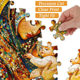 Zarte leichte Puzzles 1000 Stücke