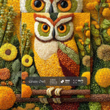Grain Owl Jigsaw Puzzle 1000 Pieces
