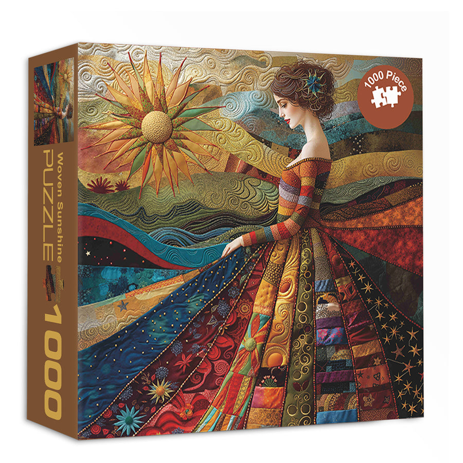Woven Sunshine Jigsaw Puzzle 1000 Pieces – Puzzlepickup