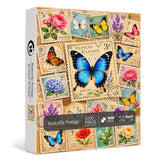 Puzzle élégant de chiens de fleurs 1000 pièces