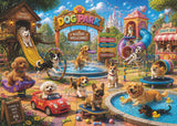 Dog Park Jigsaw Puzzle 1000 Pieces