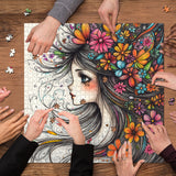 Puzzle 1000 pièces pour femmes à la mode