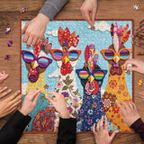 Puzzle della parata delle papere, 1000 pezzi