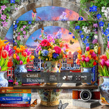 Puzzle Muse del cucito vintage 1000 pezzi
