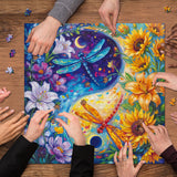 Dragonfly Bloom Jigsaw Puzzle 1000 Pieces
